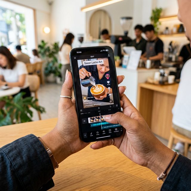 การถ่ายและตัดต่อคลิปสั้นวิดีโอ